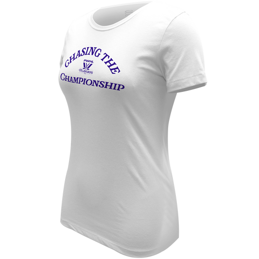 PWHL Playoffs Chasing the Champ Stadium Essentials T-Shirt