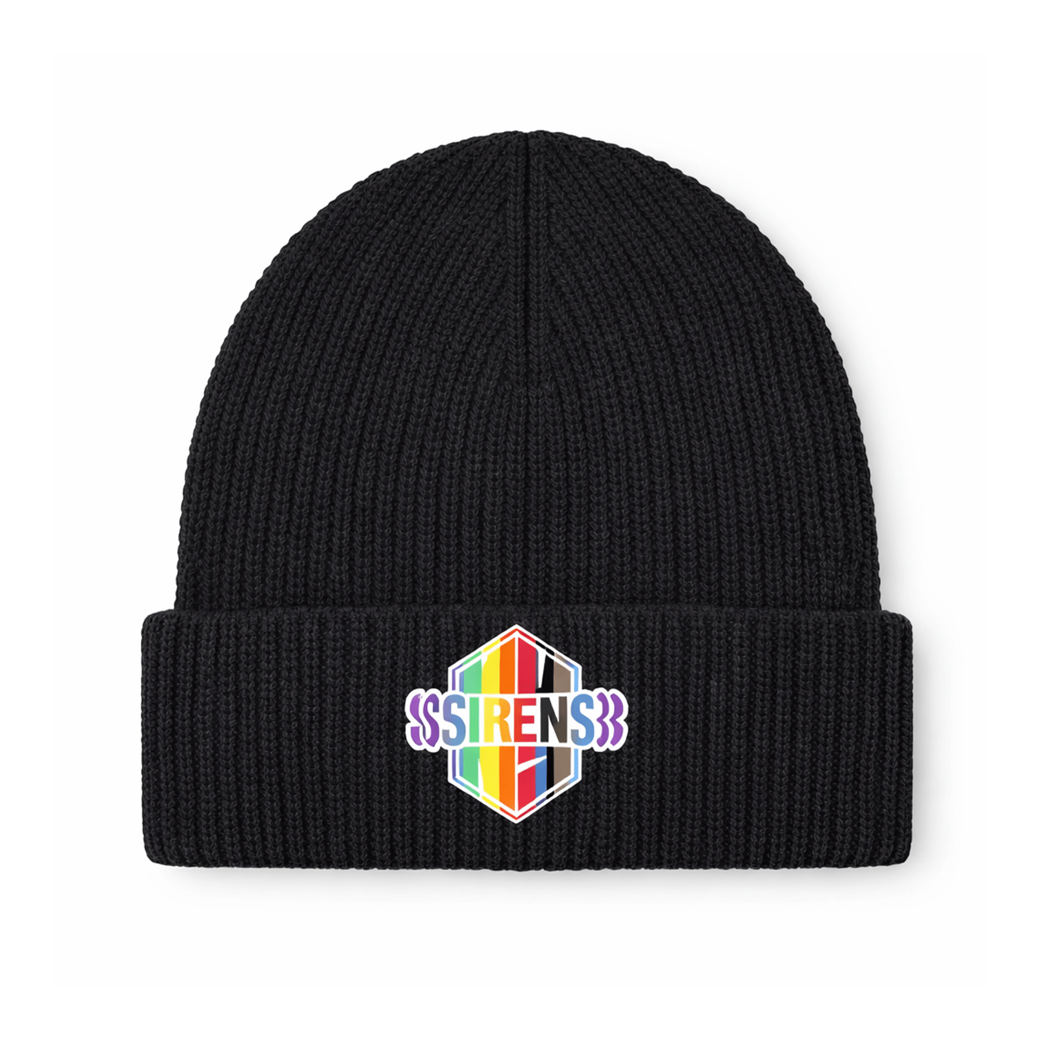 Adult New York Sirens Sportiqe Cache Pride Beanie - Hat in Black